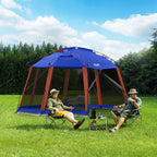 Campros Cp Screen House 13 X 13 Ft Screened Mesh Net Wall Canopy Tent Screen Shelter Gazebos For Patios Outdoor Camping Activiti