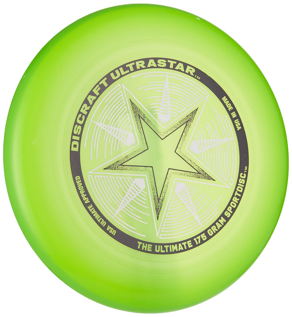 Discraft 175 Gram Ultra Star Sport Disc, Green