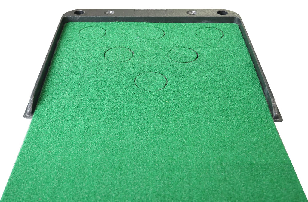 Signature Fitness Golf Pong Putting Game - Ultimate 2-On-2 Golf Putting Game For Parties And More, 6 Discs Included