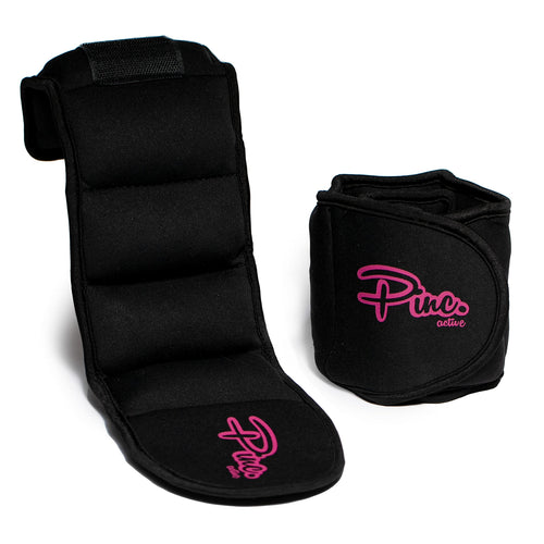 Ankle Weights Set (2 X 5Lb Cuffs) - 10Lbs In Total - For Women, Men And Kids - Used For Workouts At Home, Pilates, Yoga, Boxing,