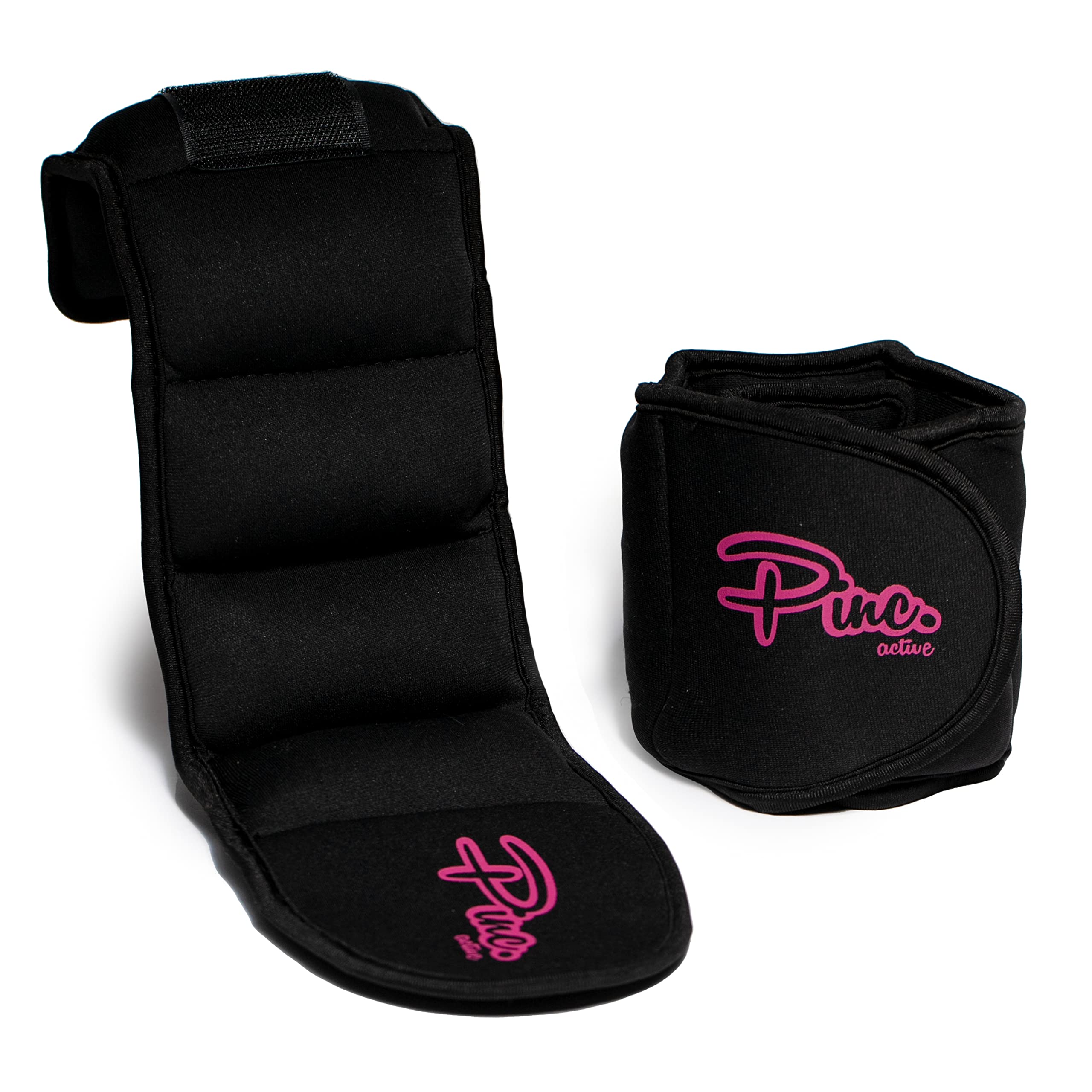 Ankle Weights Set (2 X 0.5Lb Cuffs) - 1Lbs In Total - For Women, Men And Kids - Used For Workouts At Home, Pilates, Yoga, Boxing