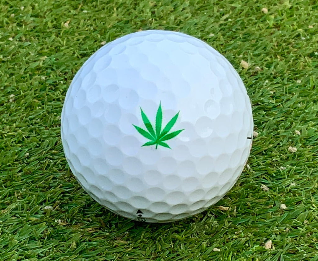 Golfdotz  Hemp Leaf Design  Golf Ball Markers  Golf Accessories  Golf Ball Customizers  32 Count