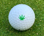 Golfdotz  Hemp Leaf Design  Golf Ball Markers  Golf Accessories  Golf Ball Customizers  32 Count