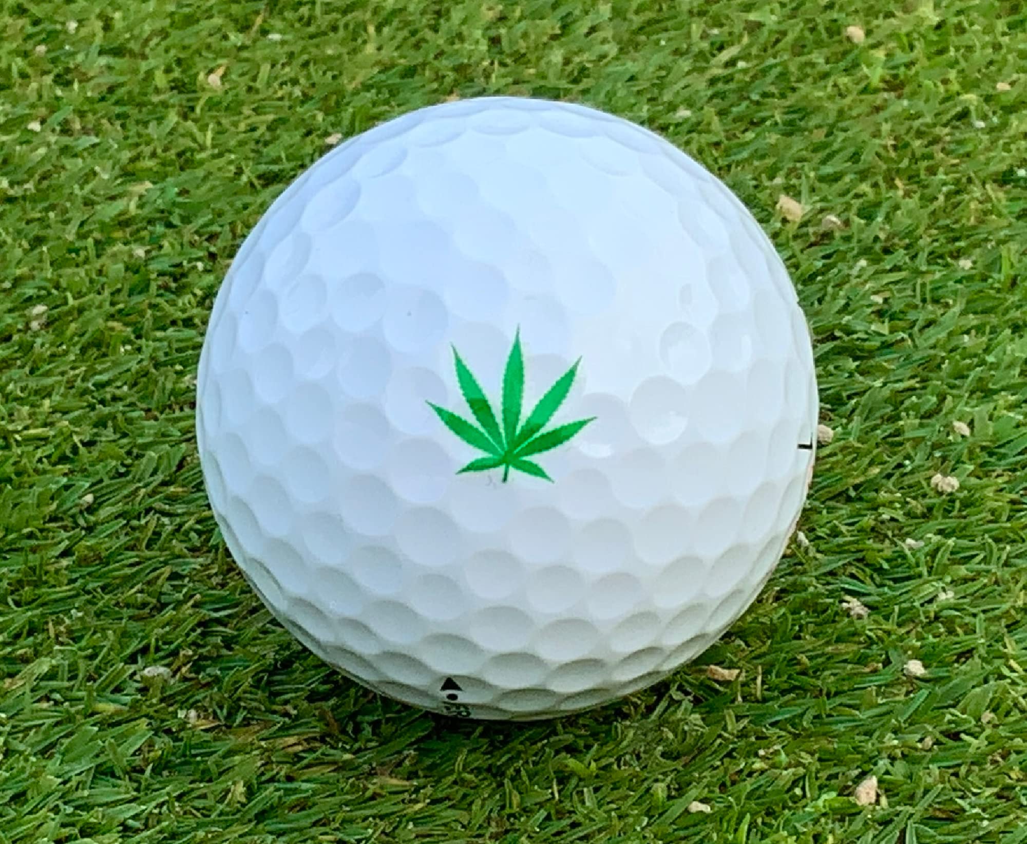 Golfdotz  Hemp Leaf Design  Golf Ball Markers  Golf Accessories  Golf Ball Customizers  32 Count