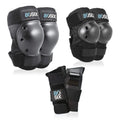 80Six Pad Set With Wristguards, Elbow Pads, And Knee Pads For Kids, Black, Junior - Ages 5+