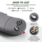 Hikenture Camping Pillow Inflatable, Washable Backpacking Pillow For Sleeping, Ultralight Blow Up Pillows With Removable Cover,