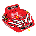 Wow Sports World Of Watersports Coupe Cockpit 1 Or 2 Person Inflatable Towable Cockpit Tube For Boating, 15-1030