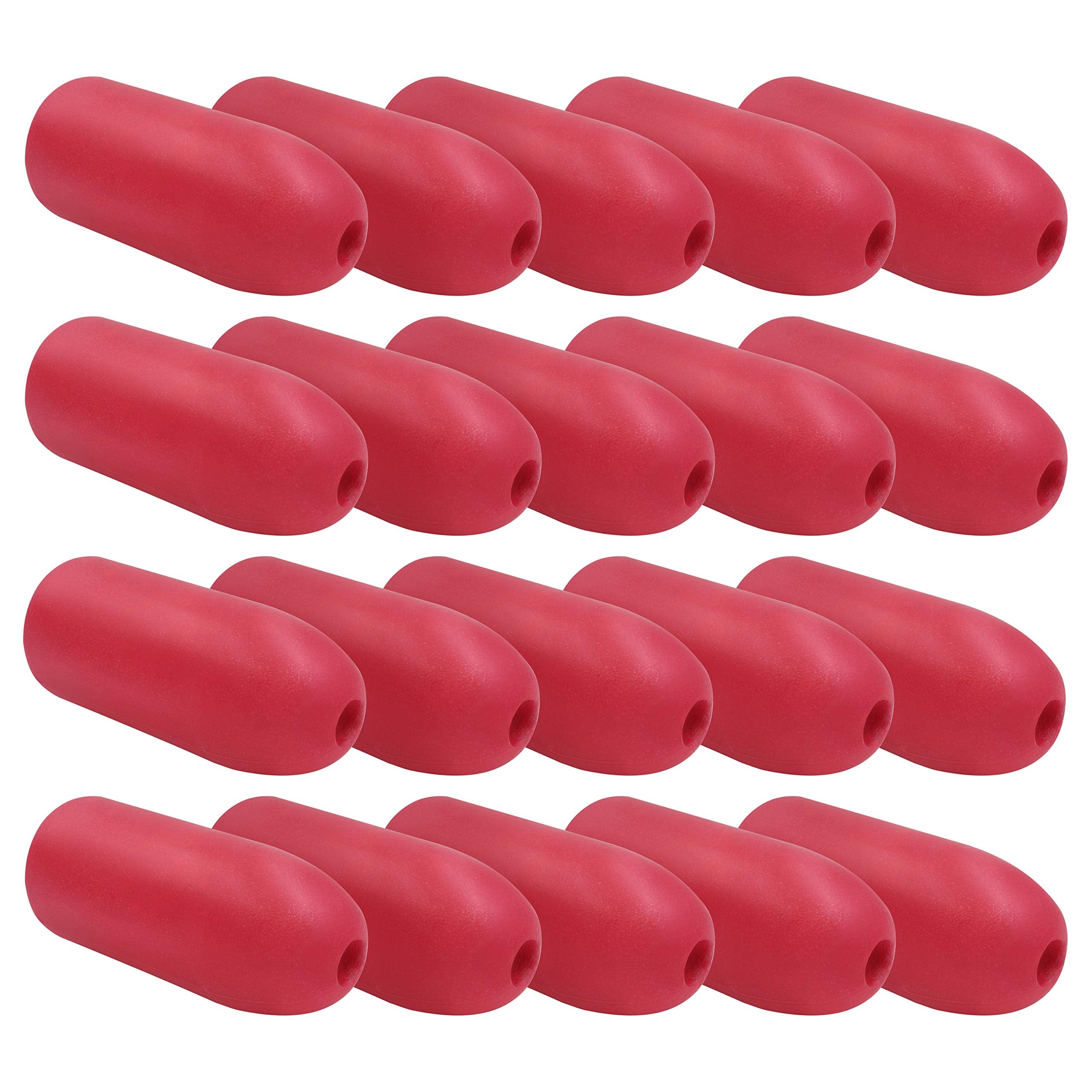 JEZERO 5x11-Inch Float, Red, 20-Pack