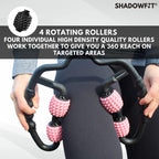 Shadowfit Muscle Roller, Trigger Point Foam Roller For Calves, Legs, Arms, Shin Splints, Massage Roller Tool To Relieve Soreness