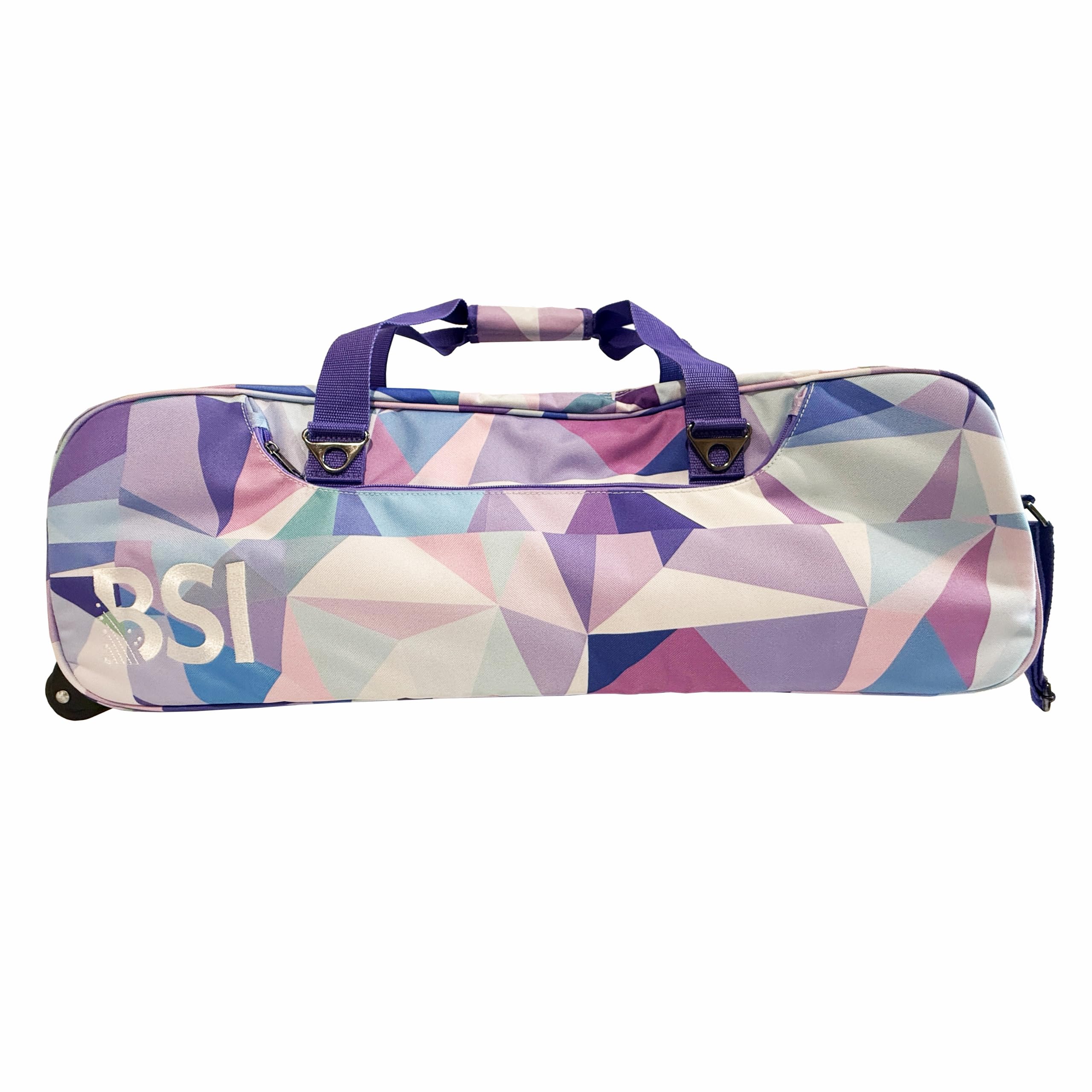 BSI Triple Tote Roller - Pink/Purple Triangle
