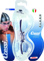 Cressi Flash, Blue/Blue, Clear Lens