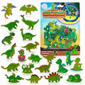 Bike Wheel Dinosaurs Spokes - 36 Kit - Cute Biking Accessories For Kids - Bicycle Spokes Decorations - Cool Cycling Gear Gift Fo