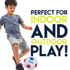 Franklin Sports Kids Mini Soccer Goal Sets - Backyard + Indoor Mini Net And Ball Set With Pump - Portable Folding Youth Soccer G