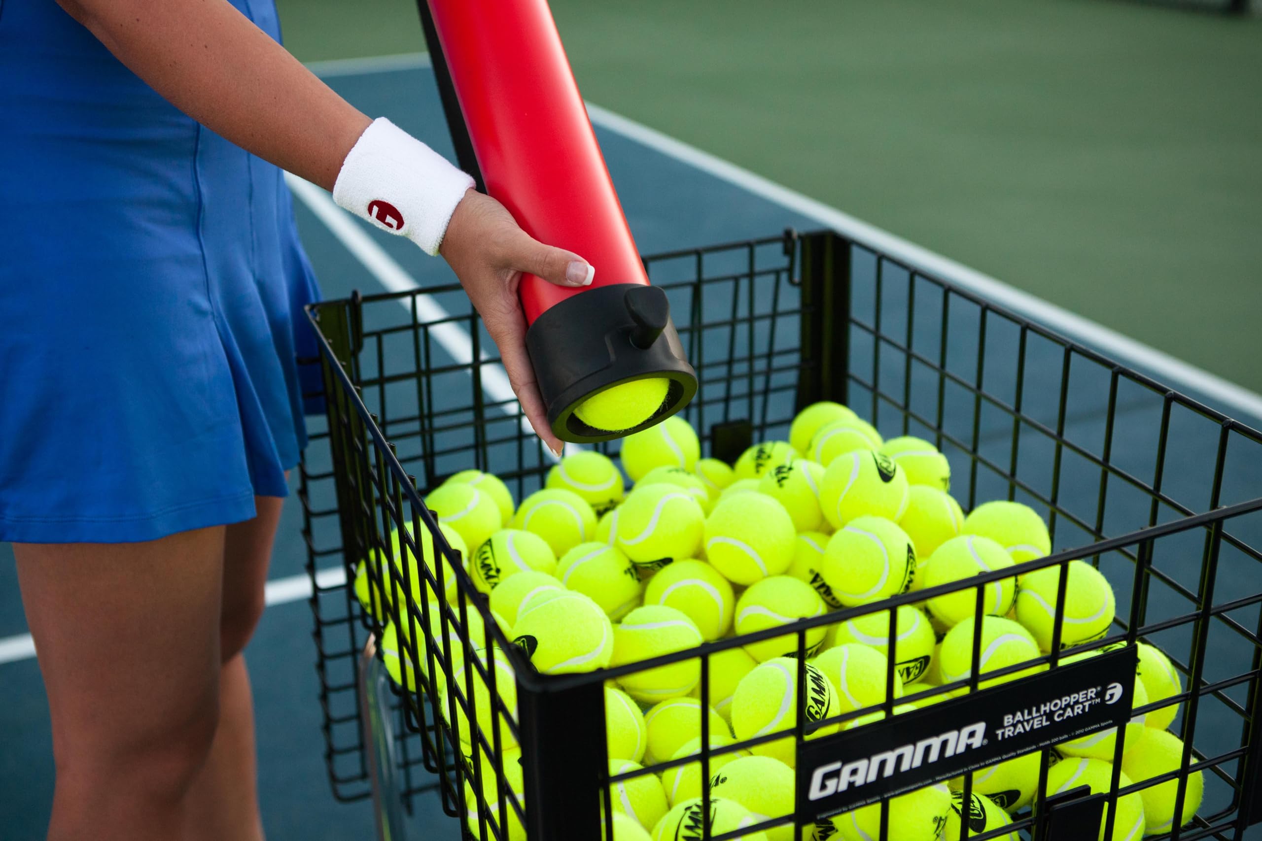 Gamma Box-O-Balls 18 - Box Of 18 Pressureless Tennis Balls -