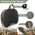 Urmona Portable Hunting Seat Cushion, 11.4 X 15.7 X 2.8In Thickening Lightweight Outdoor Cushion, Waterproof Sponge Dirty Proof