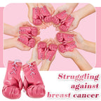 Deekin 3 Pairs Mini Boxing Gloves Miniature Punching Gloves Boxing Party Decorations Boxing Accessories Pink Boxing Gifts Hangin