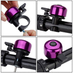 Paliston Bike Bell Bicycle Bell Crisp Sound For Adults Kids Boys Girls Purple  Purple