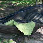 Onewind 11Ft Zipper Hammock With Mosquito Net For Camping, Portable Double-Layer Northers Hammock With Adjustable Ridgeline For
