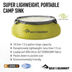 Sea To Summit Collapsible Ultra-Sil Kitchen Sink