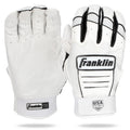 Franklin Sports Cfx Fp Softball Batting Gloves Pair, Women'S X-Large, White/Black