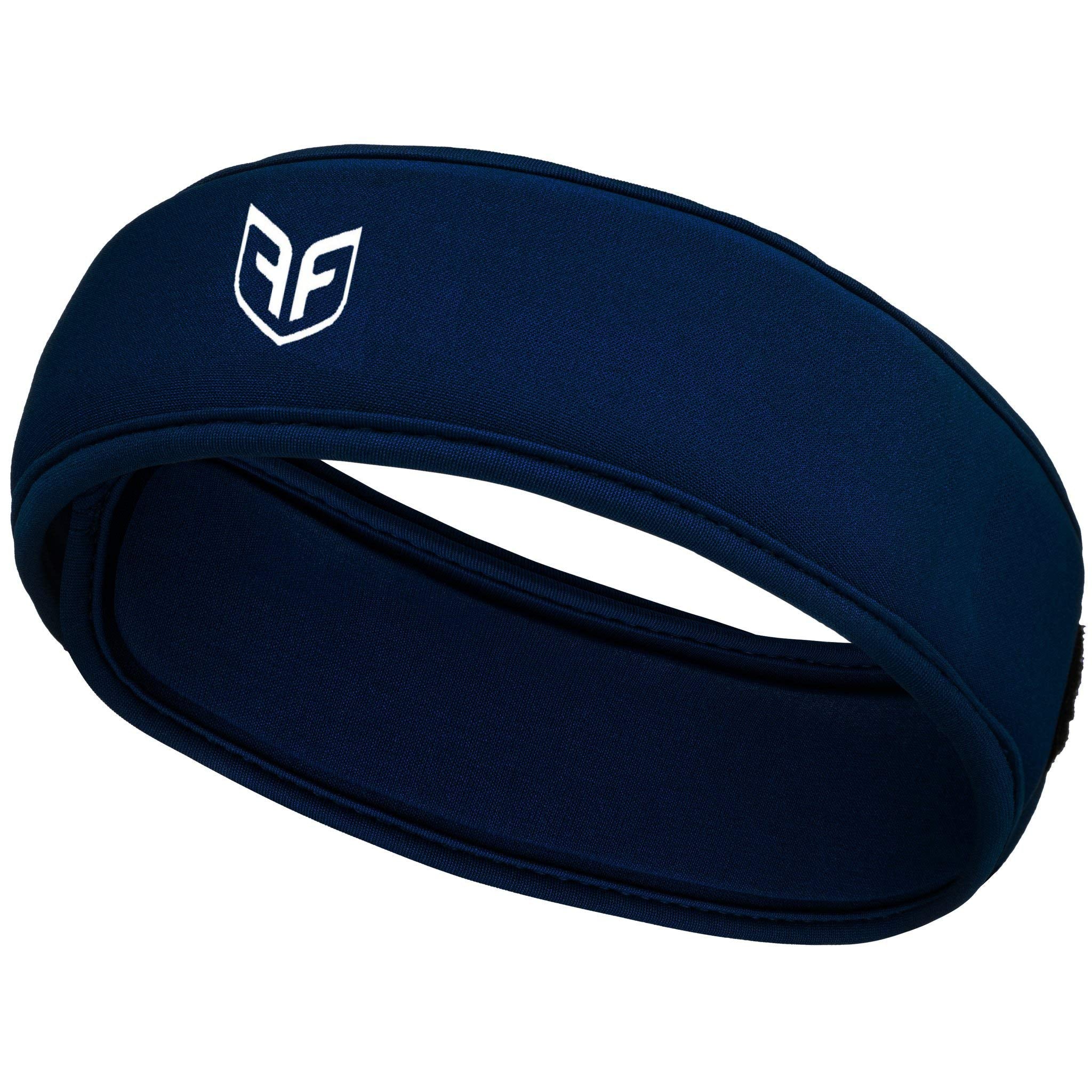 Protective Headgear For Youth And Adults Ultra Protective Headband By Forcefield Navy Blue, Large