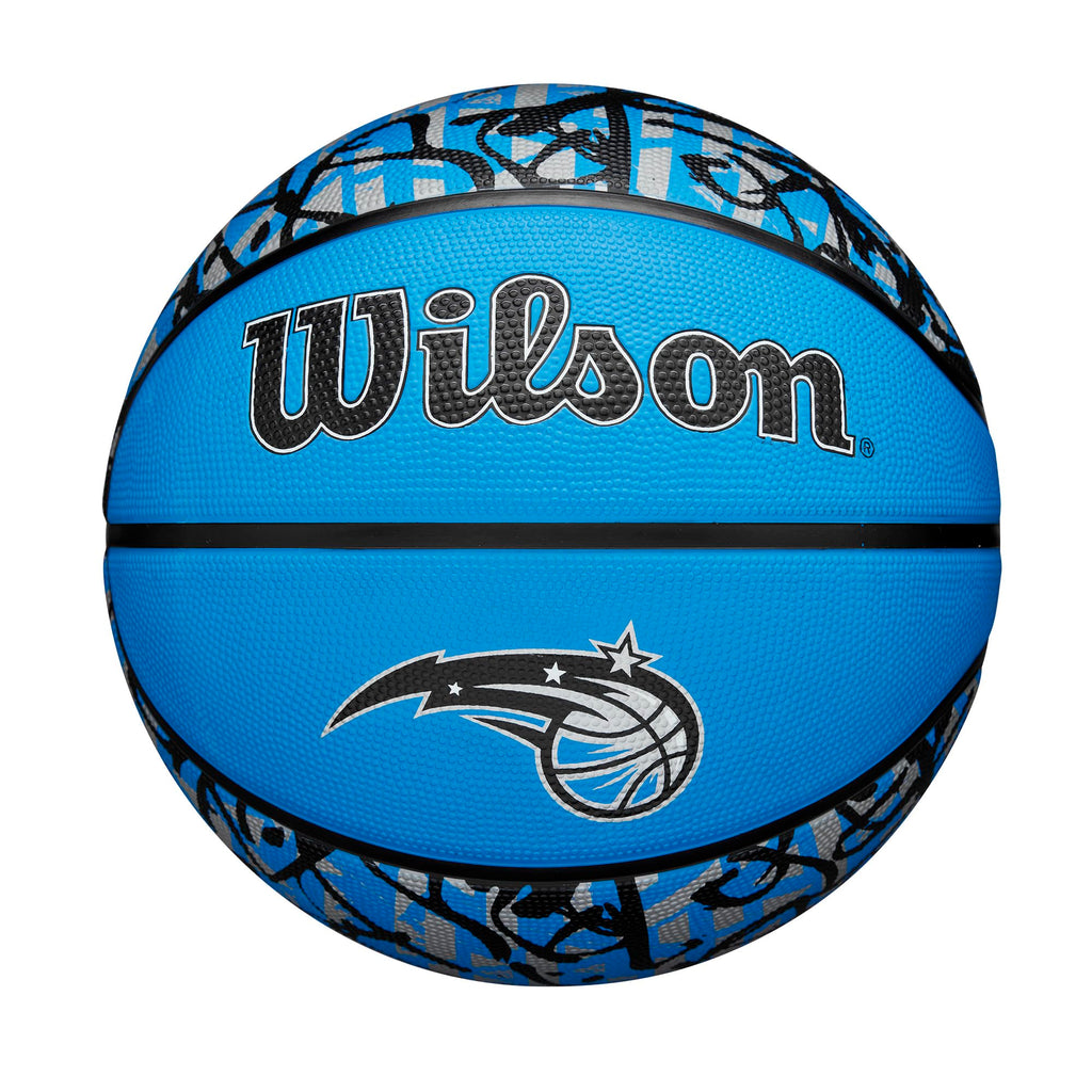 Wilson Nba Team Graffiti Basketball - Orlando Magic, Size 7-29.5''