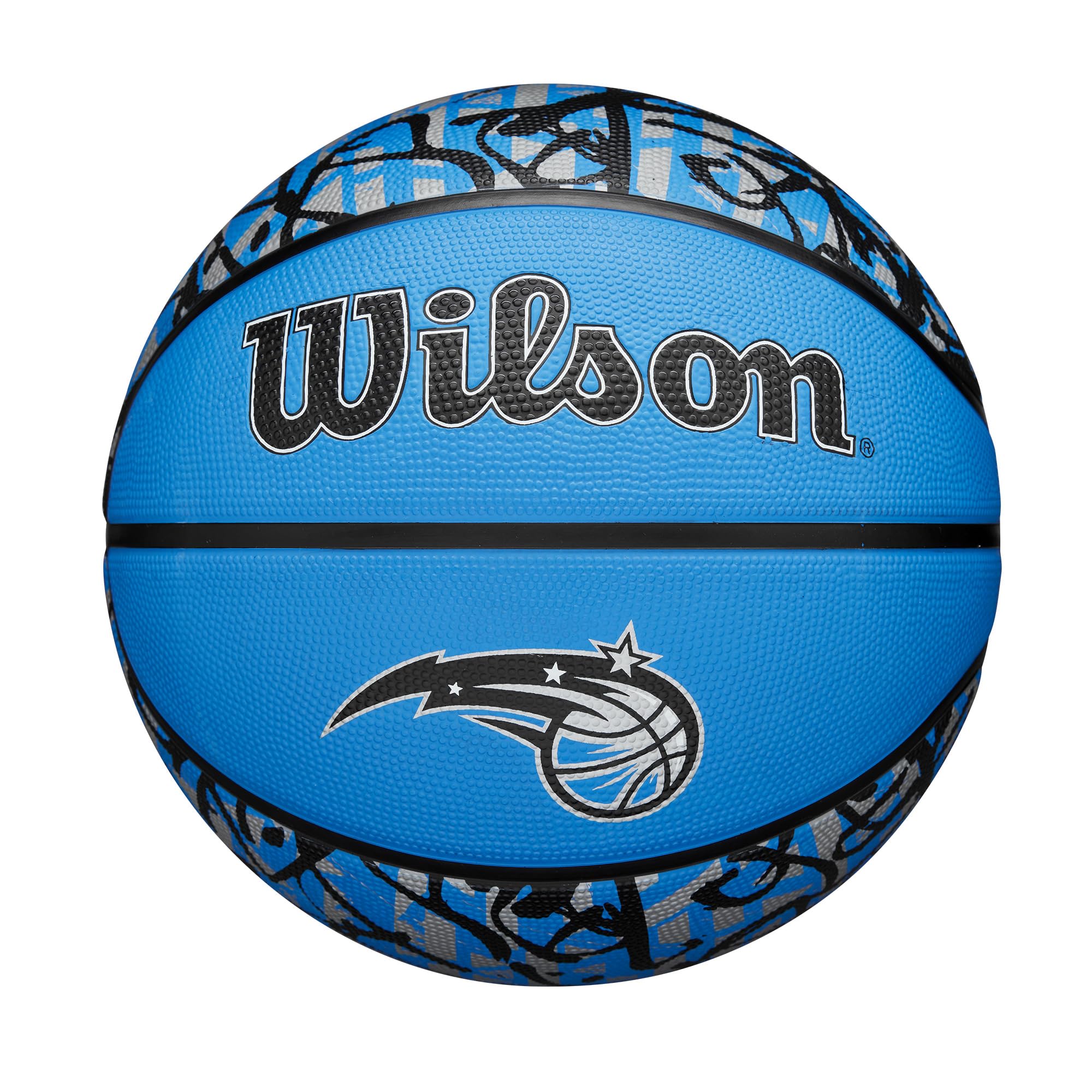 Wilson Nba Team Graffiti Basketball - Orlando Magic, Size 7-29.5''