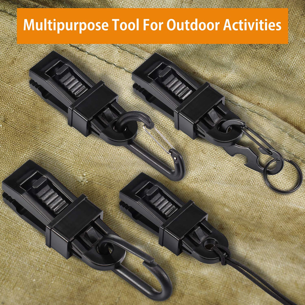 Tarp Clip Crocodile Mouth Multipurpose Secures Clamp With Strong Lock Grip Clamp Trap Clip Camping Clamp Clip Tighten Lock Grip