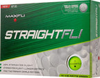 Maxfli Straightfli Matte Green Golf Balls