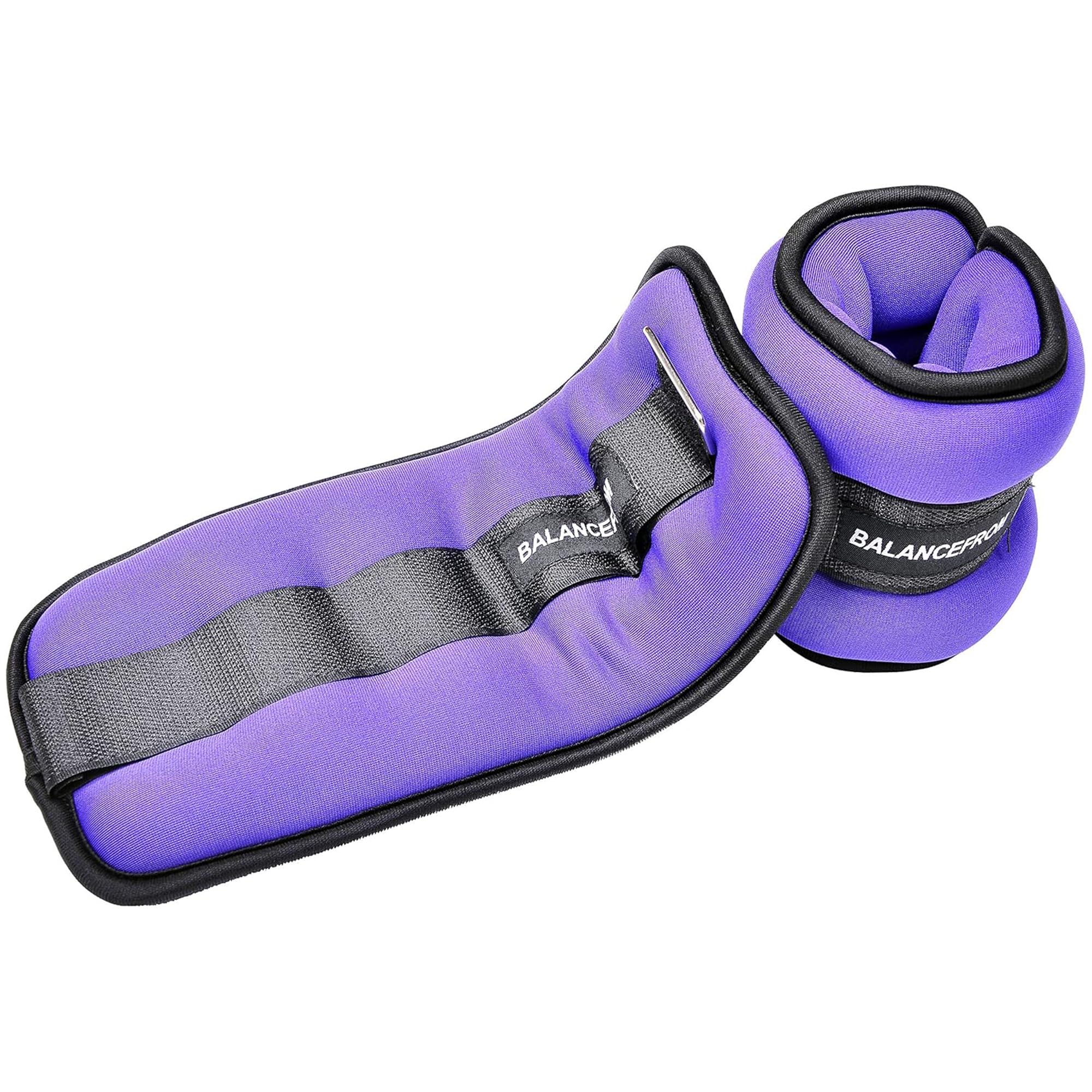 Fitvids Fully Adjustable Ankle Wrist Arm Leg Weights, 1-20LBS, Multiple Options