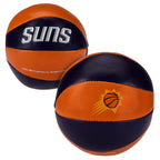 Franklin Sports Nba Phoenix Suns Toy Basketballs - 2 Pack Of Kids Soft Mini Basketballs For Over The Door + Indoor Hoops - Nba F