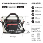 Engel Hd30 High-Performance Soft Sided Tote Cooler - Durable, Leak-Proof, Portable Ice Chest For Camping, Fishing, Tailgating &