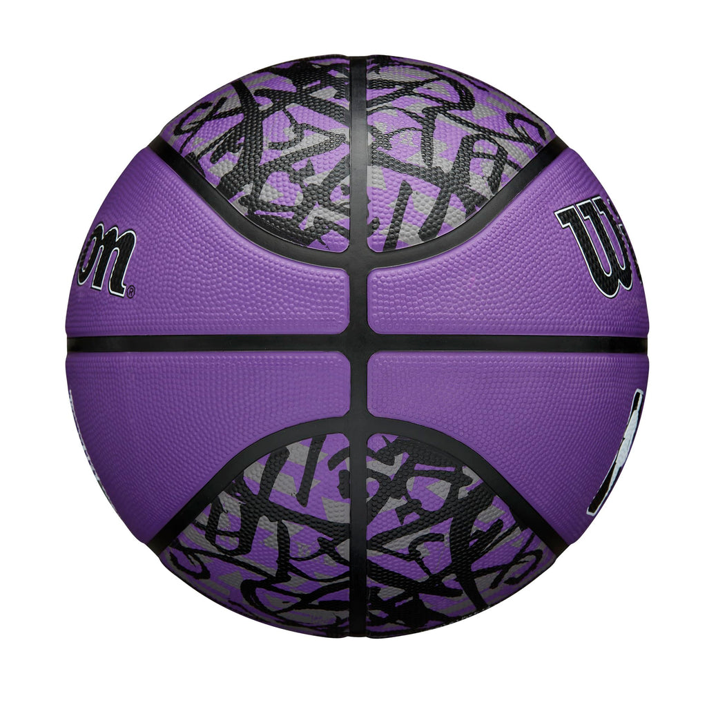 Wilson Nba Team Graffiti Basketball - Sacramento Kings, Size 7-29.5''