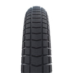 Schwalbe, Super Moto-X, Tire, 20''X2.40, Wire, Clincher, Dual, Greenguard, Snakeskin, 67Tpi, Black