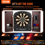 Vevor Dartboard And Cabinet Set Complete With All Accessories Easy Assembly