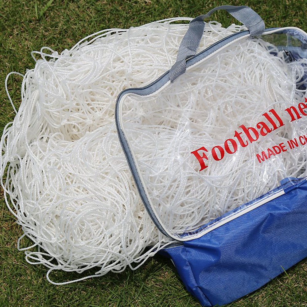 Soccer Goal Net Football Polyethylene Training Post Nets Full Size (6 X 4Ft)
