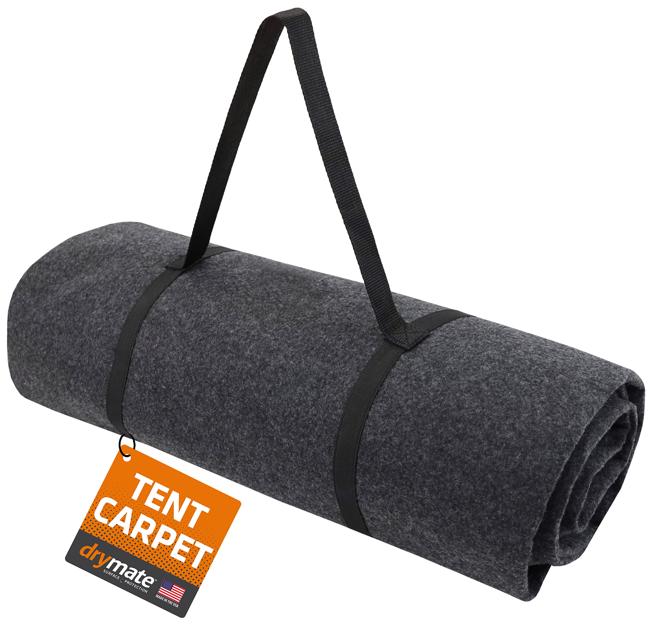 Drymate Tent Carpet Mat, Protective Waterproof Liner Keeps You Warm & Dry, Camping Floor Rug Accessory (74'' X 84''), Durable, L