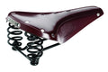 Brooks Saddles Men'S Flyer Bike Saddle, Antique Brown/Black Steel