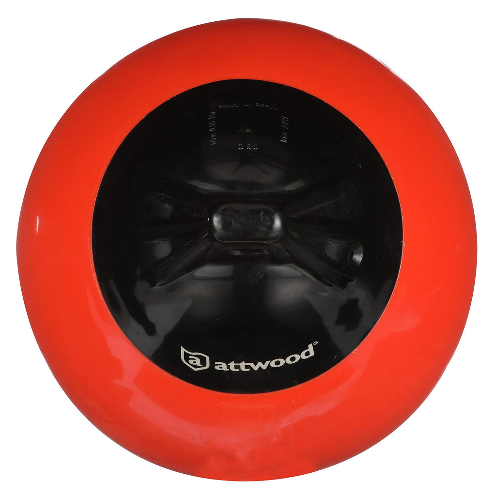 Attwood 9350-4 Anchor Buoy, 9 Inches Long, Heavy-Duty Marine-Grade Vinyl, Built-In Uv Inhibitors, Microguard Mold Protection