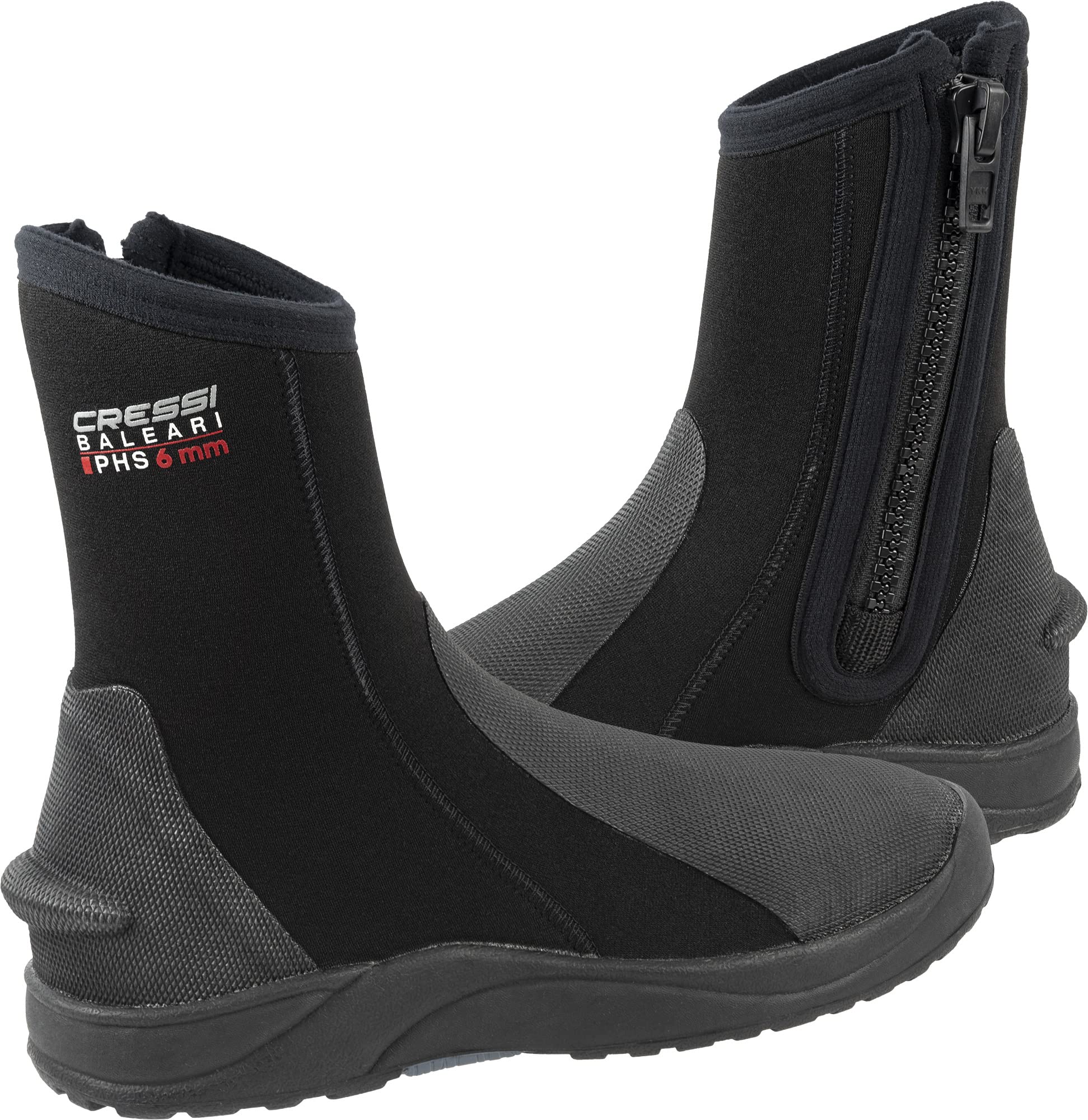 Cressi Baleari PHS, Black/Black, 6 mm, 7.5