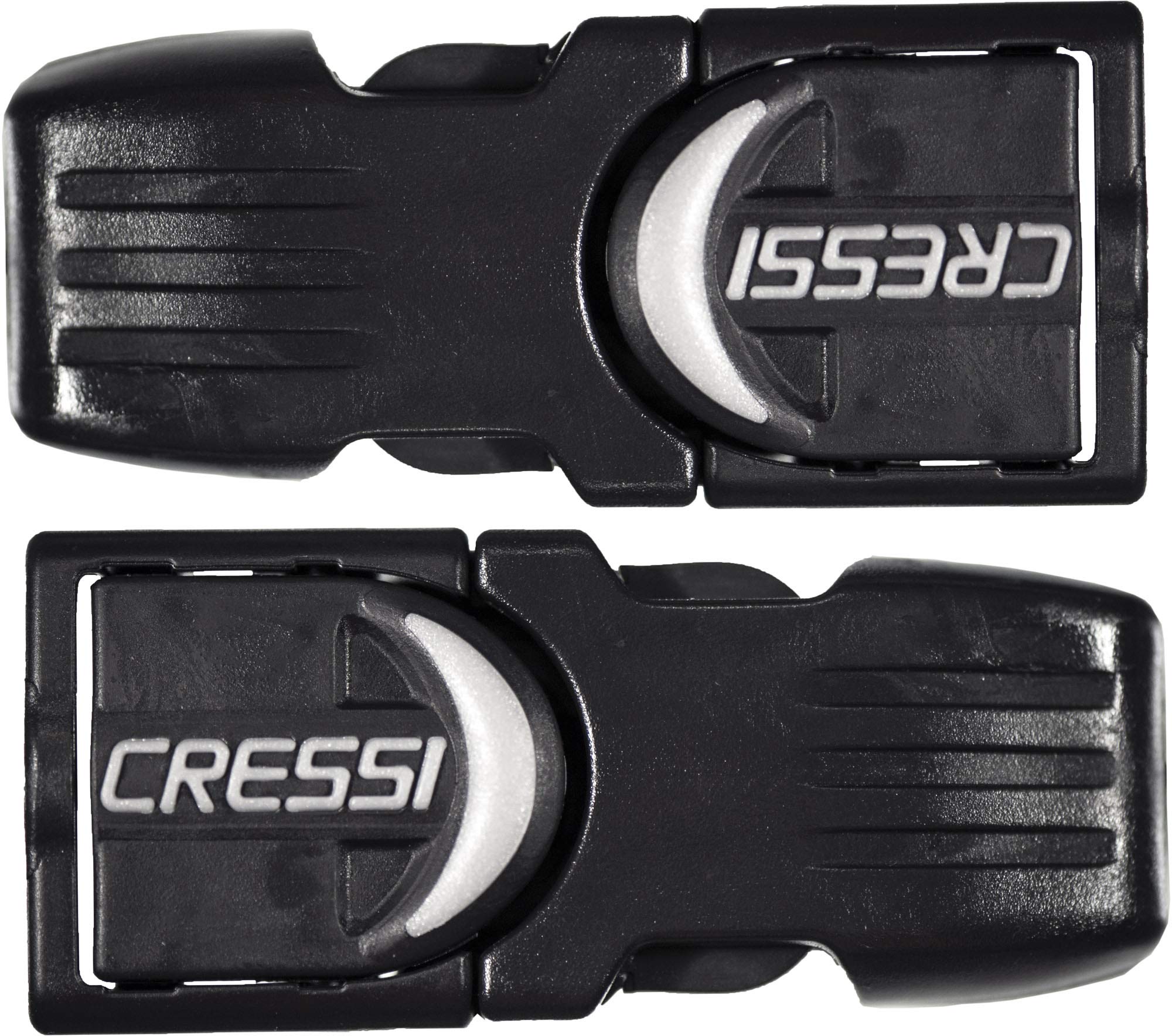 Cressi Buckles For Fins, Black, Frog - Master Frog - Pro Light - Thor