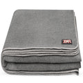 Military Wool Blanket - 95% Wool, Washable, Perfect For Outdoors, Camping, Picnics, Travel, Car & Bushcraft Emergency Blanket, 9