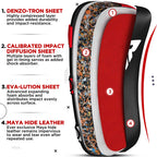Rdx Muay Thai Pad For Training, Curved Kickboxing Kicking Strike Shield, Coaching Kick Boxing, Mma, Martial Arts, Karate, Taekwo