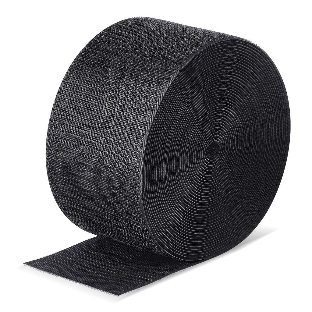 Shappy 42 Ft Gymnastics Mat Hook Fastener Gymnastics Mats For Tumbling 4'' Wide Carpet Mat Repair Nylon Hook For Carpet Bonded F