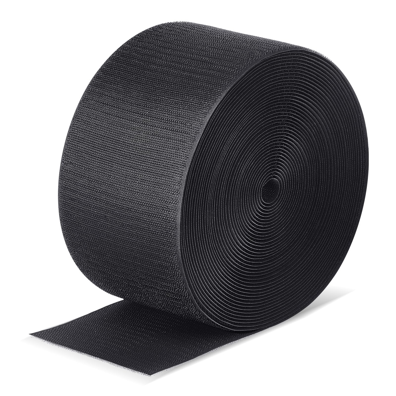 Shappy 42 Ft Gymnastics Mat Hook Fastener Gymnastics Mats For Tumbling 4'' Wide Carpet Mat Repair Nylon Hook For Carpet Bonded F