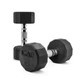 CAP Barbell 12-Sided Coated Dumbbell with Chrome Handle, Pair, 15 LB