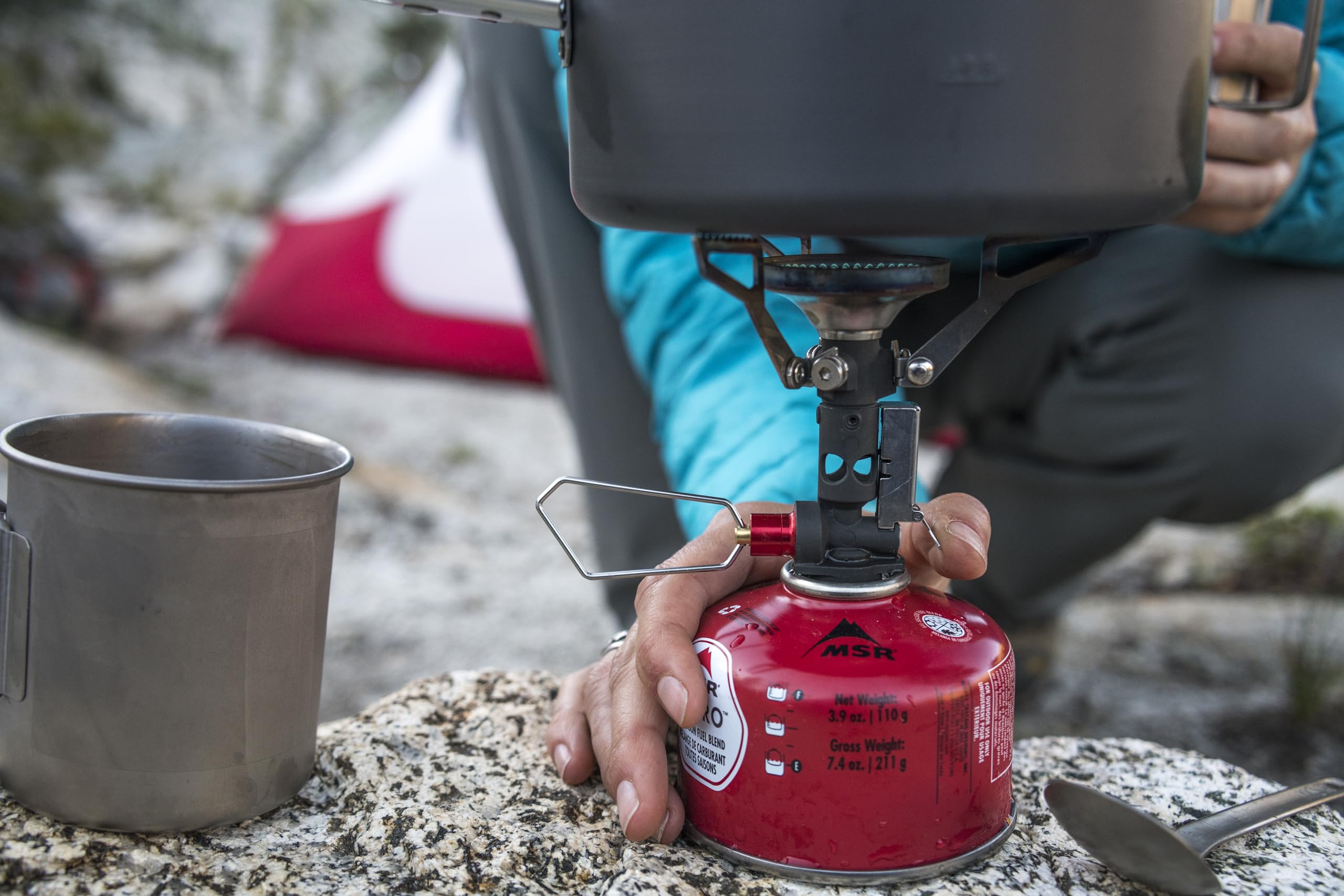 Msr Pocketrocket Deluxe Ultralight Camping And Backpacking Stove