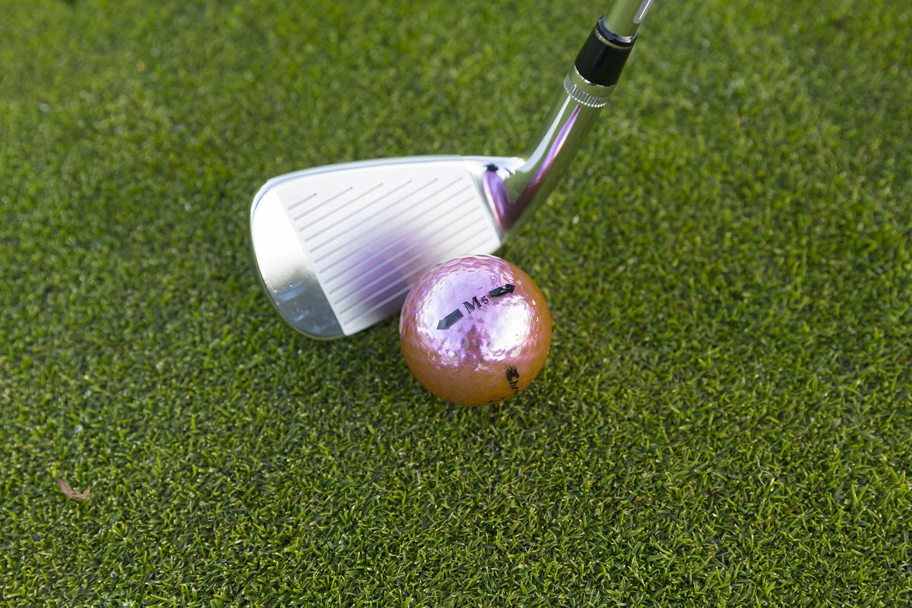 Chromax Metallic M5 Colored Golf Balls (Pack Of 6), Purple