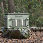 Lanedo 34-Can Multi-Functional Collapsible Soft-Sided Cooler - Leak-Proof Beach Cooler, Portable Ice Chest, And Travel, Food Sho