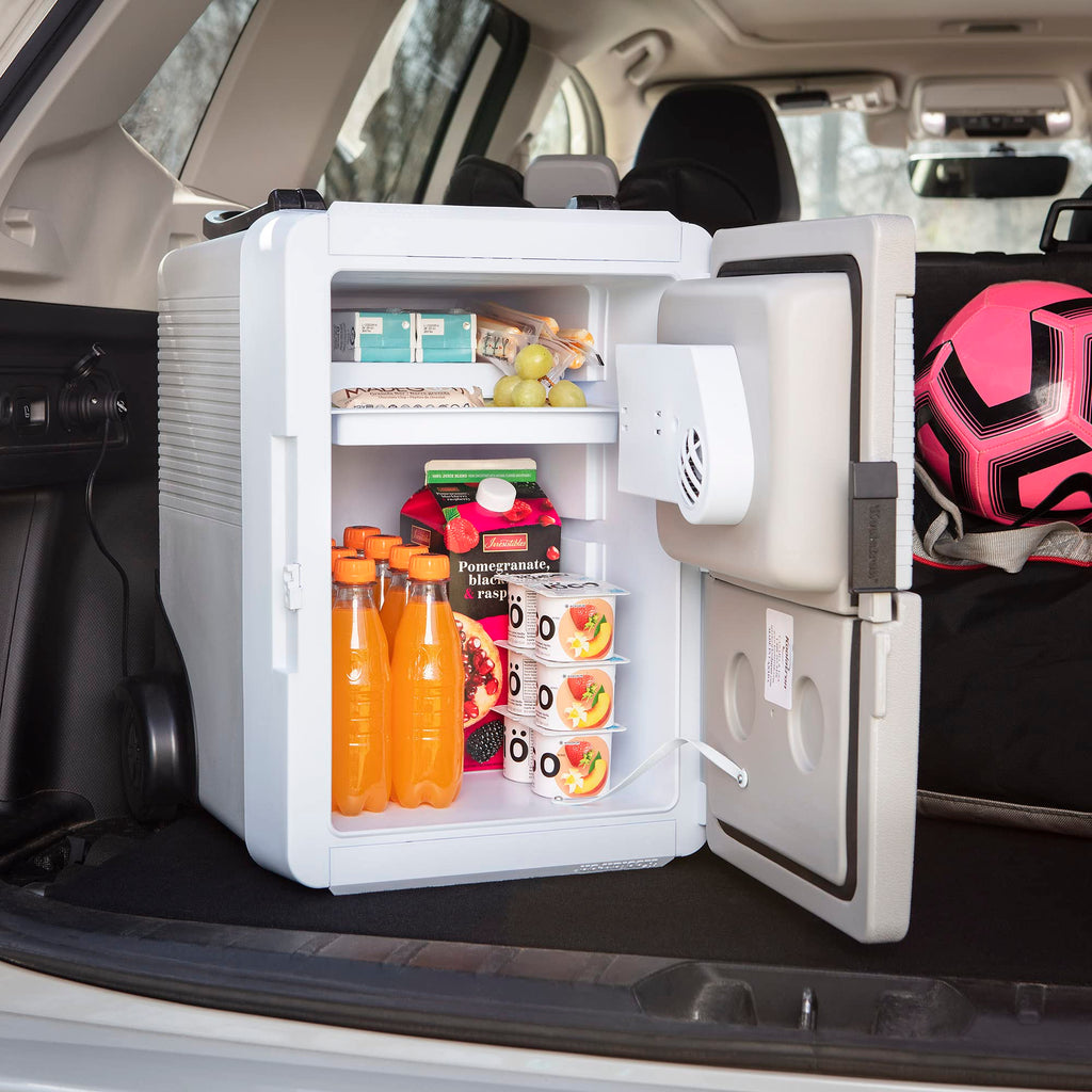 Koolatron Portable Cooler - Electric Cooler For Car, Camping, Travel, 12 V Insulated Hard Sided Refrigerator For Vehicle, Boat,